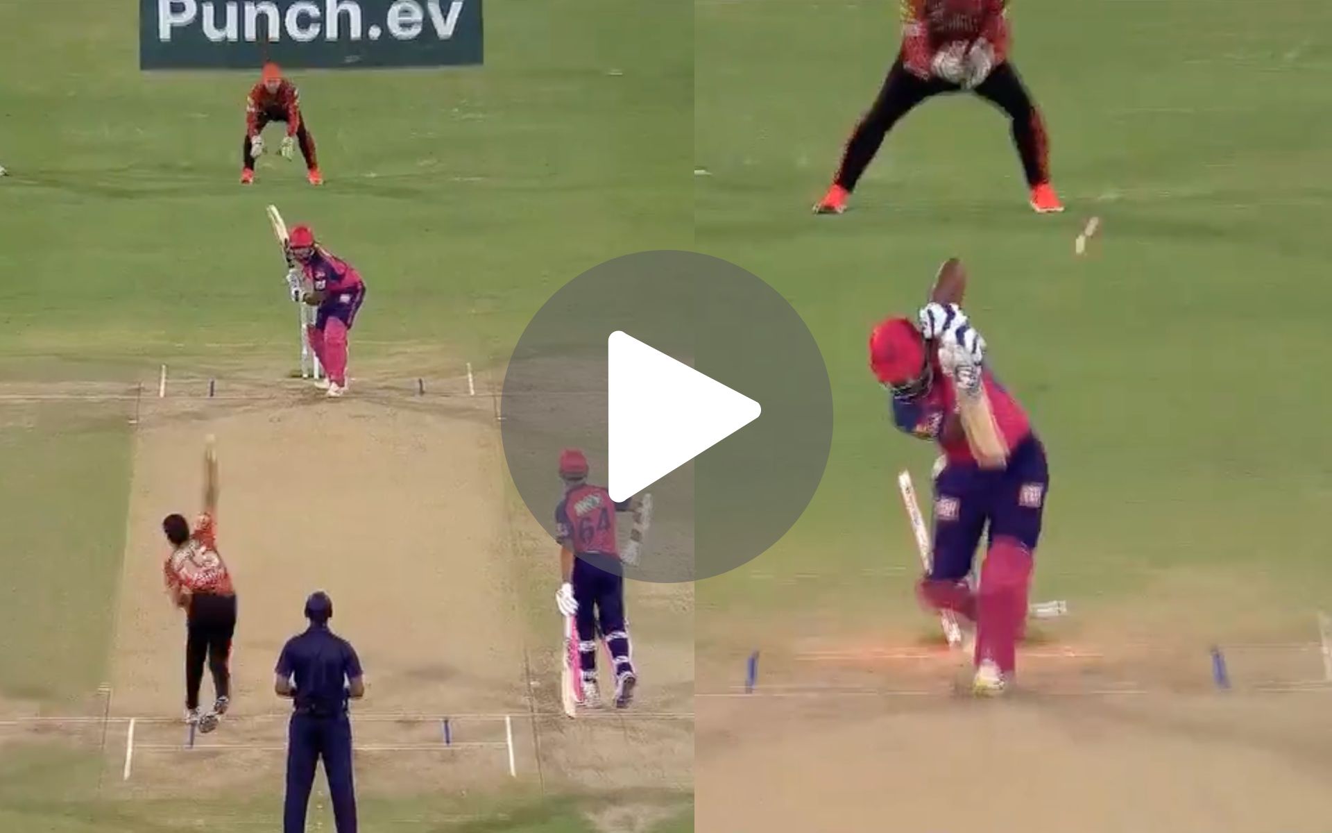 [Watch] Sanju Samson 'Dismantled For Duck' As Vintage Bhuvneshwar Kumar Lits Up IPL 2024